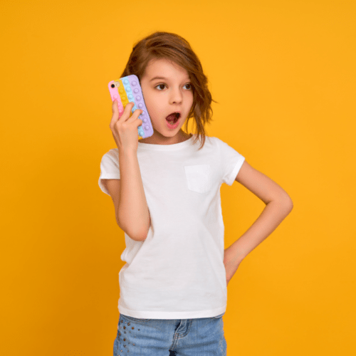 Child on Phone